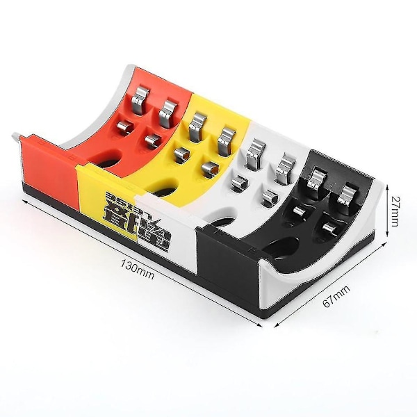 Yyh Leise 8 Smart Slots Usb Aa&aaa Ni Mh Batterilader Med LED-indikator