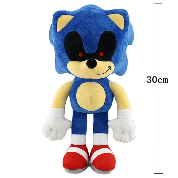 Plushfigur Blå Exe Ond Sonic Blod Ond 30cm bamse bamse