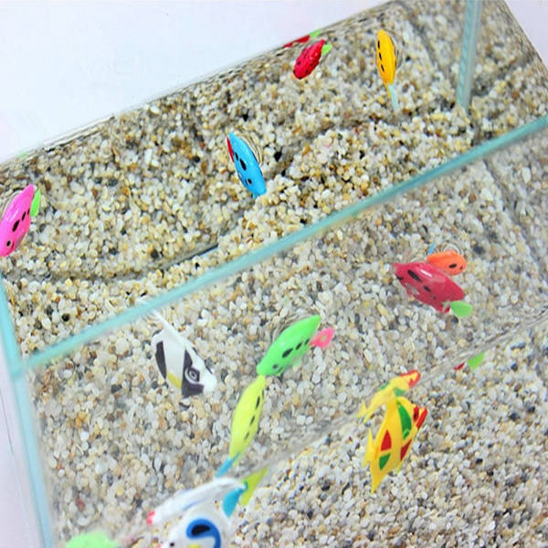 10 stk. Ocean Tropical Fish Flydende fisk Falsk Tropical Fish Random color Random color