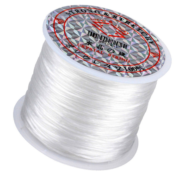 3 st 60m/rulle Elastisk pärltråd Smycken DIY pärlsnöre 3 pcs