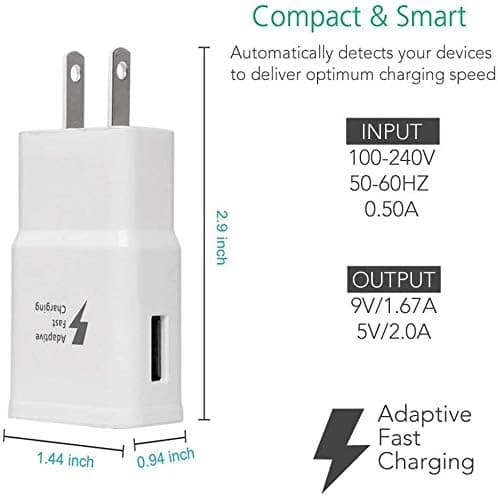 Samsung Adaptive Fast Charging USB-seinälaturi Samsung Galaxy -laitteille