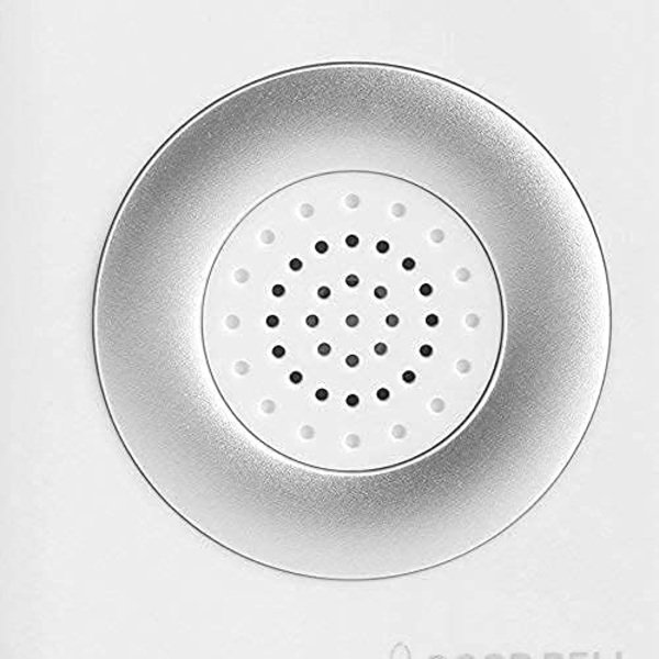 Kablet dørklokke dørklokke kablet dørklokke kablet dørklokke DC 12V dørklokkealarm (hvid)