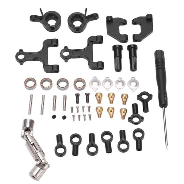 RC Front Upper Lower Set med drivaksel for WPL D12 D42 D-serie fjernkontrollbil