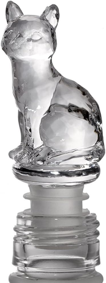 Vinstopp for champagneflasker (gjennomsiktig katt)