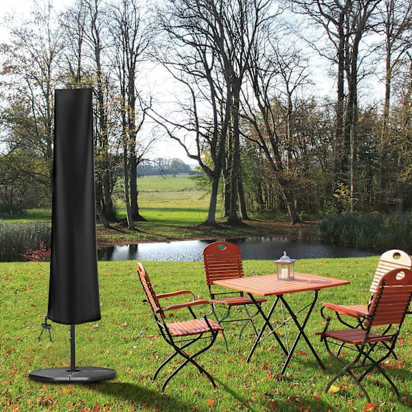 Haveparasol, Diameter 2m 4m, 420D Oxford Haveparasol Betræk til 9 til 11 Fod, H190 x 30/50cm
