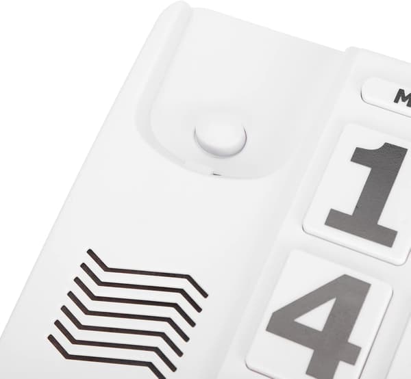 DARTEL BORDTELEFON MED STORA KNAPPAR