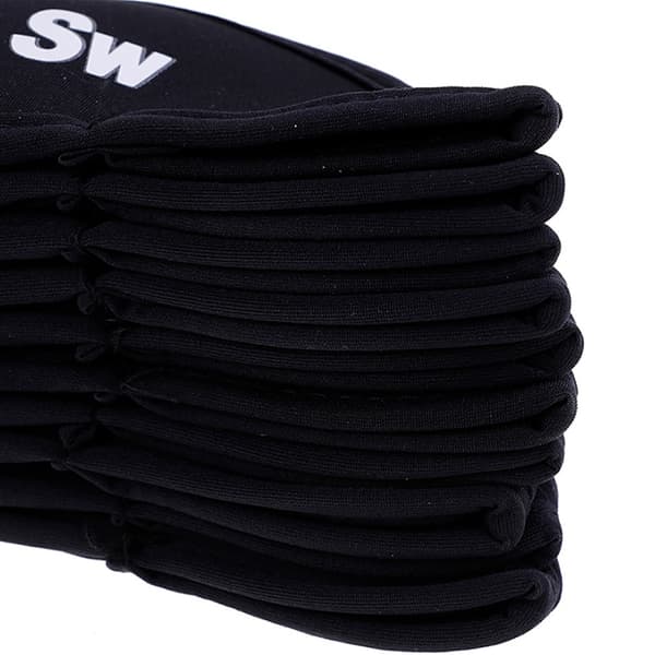 Headcovers for jernkøller - Sett med 10 stk {bt} Svart black