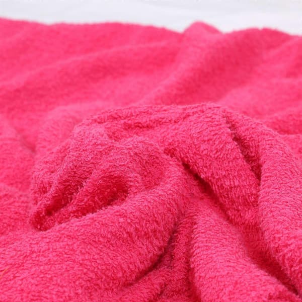 Badehåndkle med hette til barn, 100 % bomullsfrotté badekåpe for gutter og jenter 128 Pink 10-13 Years