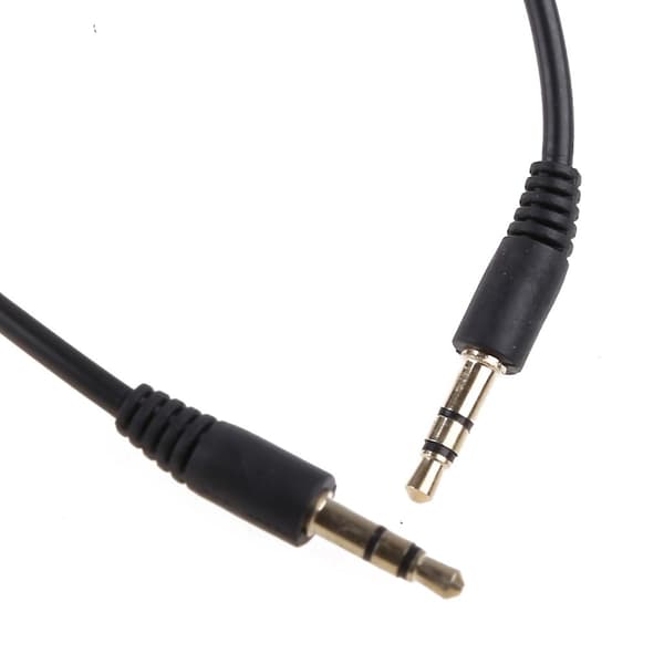 3,5 mm Jack O Spiralformet Han til Han Til M/til M-stik Stereo-forlænger