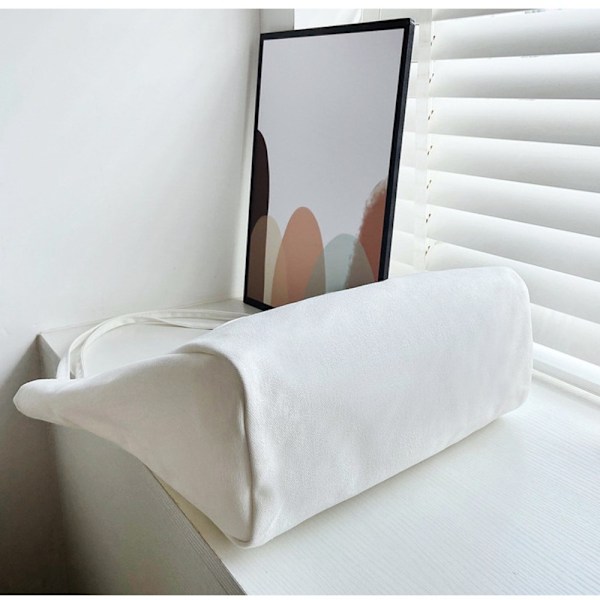 Shoppingväska Canvasväska VIT white