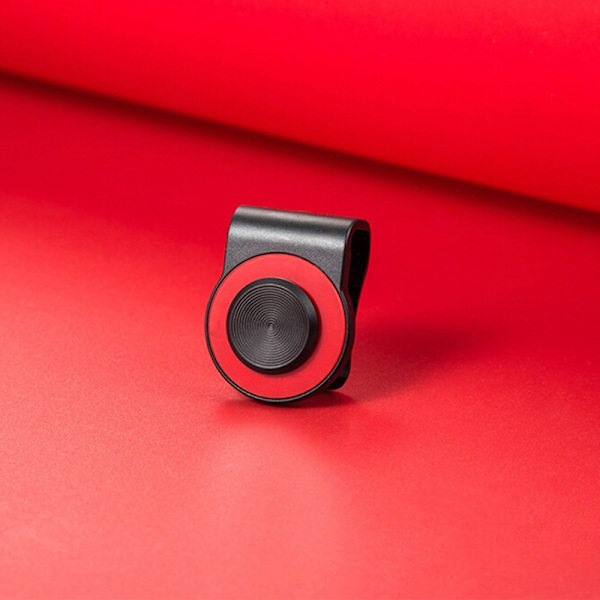 Telefonpinne speljoystick joypad klämma för pekskärm mobiler Red