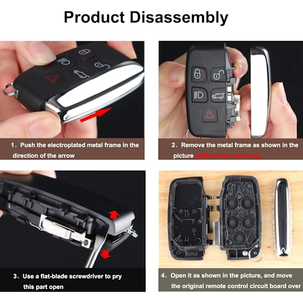 Knappeskall-utskifting for Land Rover Range Rover Evoque Discovery 4 Freeland