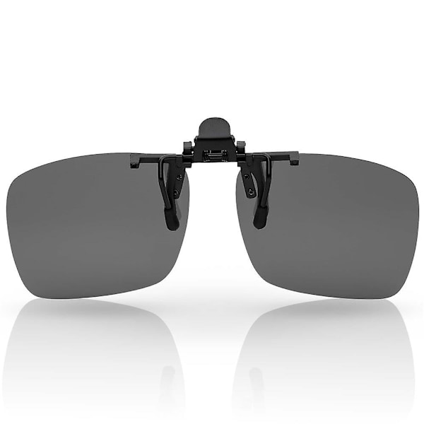 Brille Clip-On Polariseret Schwarz One Size