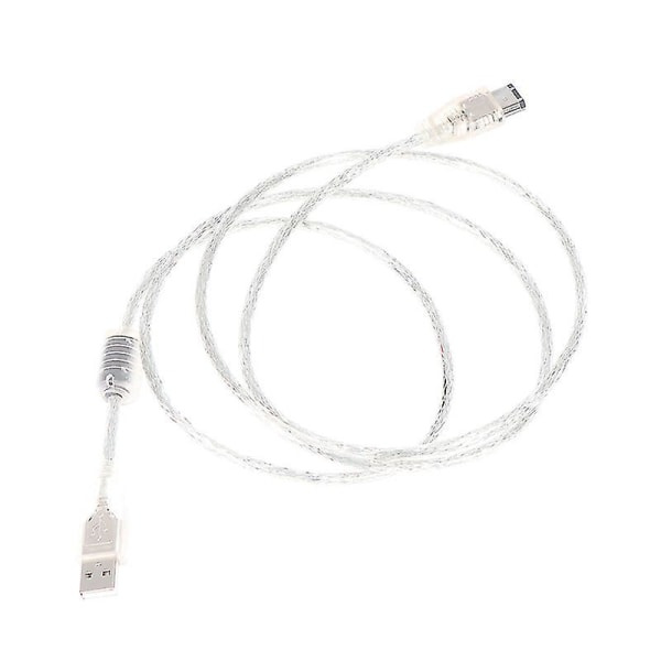 1 X Firewire Ieee 1394 6-stiftshane till USB 2.0 hane adapteromvandlare kabel sladd Shytmv