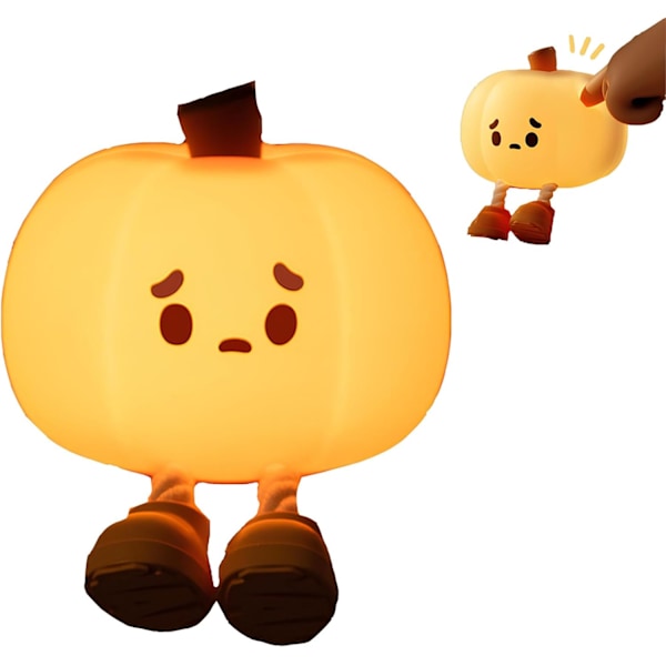 Pumpalykta, nattlampa, silikon fidget-leksak, pumpadekoration för kontorsbord och hem för kvinnor och barn