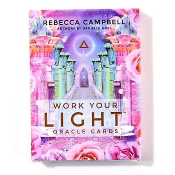 Work Your Light Oracle Cards af Rebecca Campbell - Et 44-kortsæt af Magi
