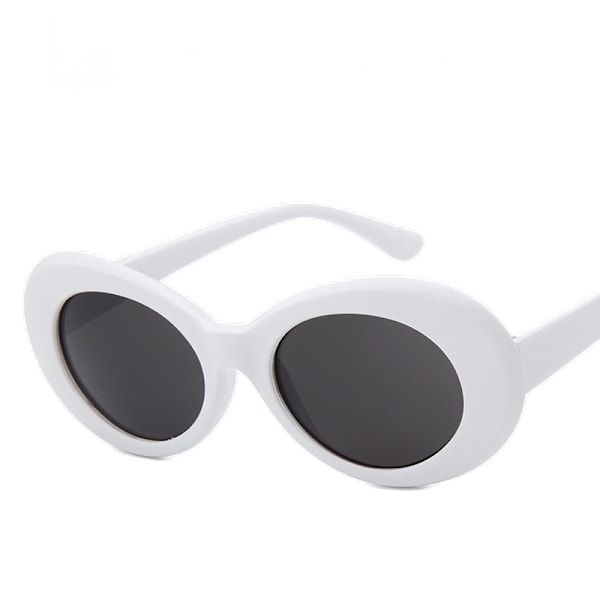 Retro runde ramme trendy fasjonable personlighet solbriller