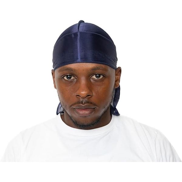 Durag do-rag dew-rag doo-rag Mörkblå blue