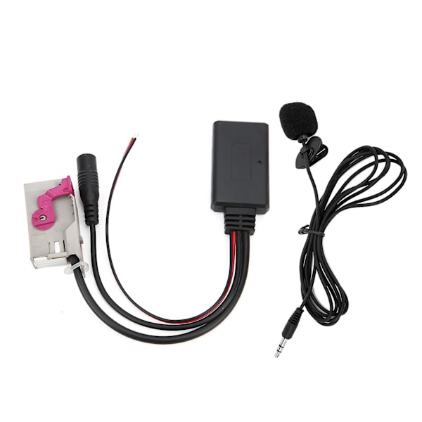 Trådløs mikrofonadapter Bluetooth-modul AUXIN-kabelutskifting for A3 A4 A6 A8 TT R8 RNSE 32-pin DC12V