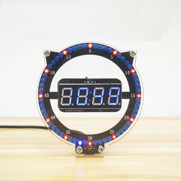 LED Rolig Alarmklocka DIY Elektronisk Lödkits