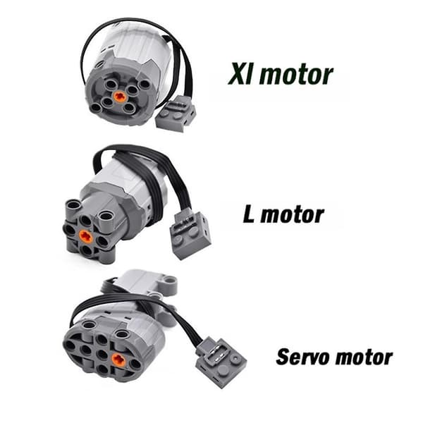 Technic Dele Motor Byggeklods Motor Servomotor 88004 til Power Functions Elektrisk Samlet Byggeklodslegetøj - Perfekt