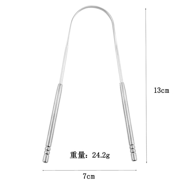 Rustfrie tandlægeværktøjer, dentalendoskoper, sonder til fjernelse af huller, pletter, tandsten og plak. Tandstenfjerner 4PCS B