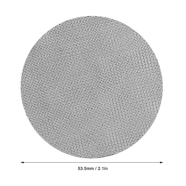 53,5 mm Kaffeefilter Si Strainer Puck Skærm Rustfrit Stål Multilayer Sinteret Kaffeefilter Bærbar Rund Kaffeefilter Plade 100μm