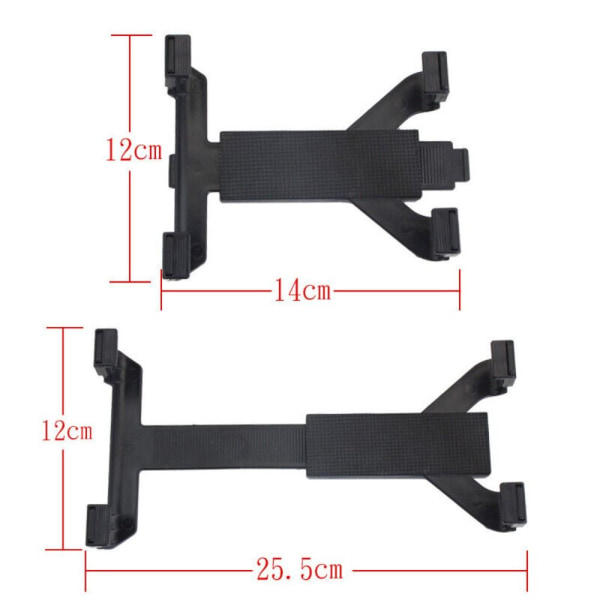 Musikkstativklemme for iPad Mikrofonholder Tablet-holder