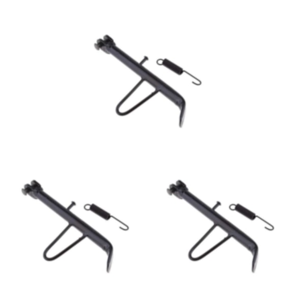 1/2/3/5 moottoripyörän jalusta Helppo asentaa Rautaa kestävä musta 17cm black 17cm 3 Sets