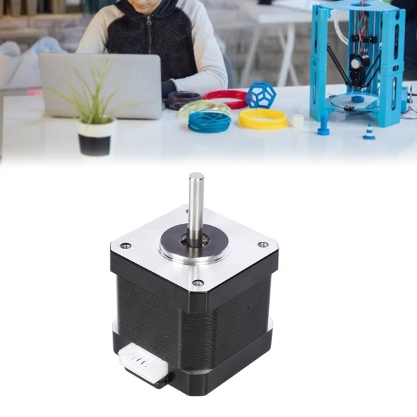 Nema 17 Stepper Motor 42 Stepper Motor Nema 17 Motor Strøm 1.5A Svart 3D-skriver null - KP3S 0.31