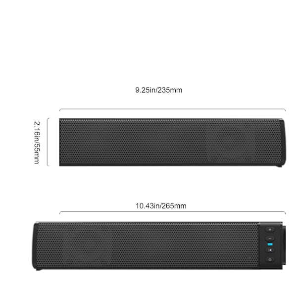 Bluetooth-äänipalkki TV:n kotiteatterijärjestelmä Langaton subwoofer 3D-tilaääni