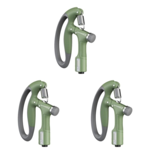 1/2/3/5 Justerbar Heavy Duty Hand Grip Strengthener för Grön Green 3PCS