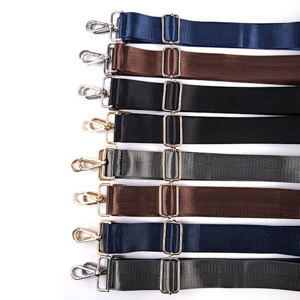 80-140CM Vaihda olkahihna Navy Navy blue Silver buckle