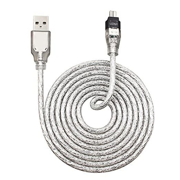 New Data Dv Cable USB to Ieee 1394 4 Pin Firewire Adapter