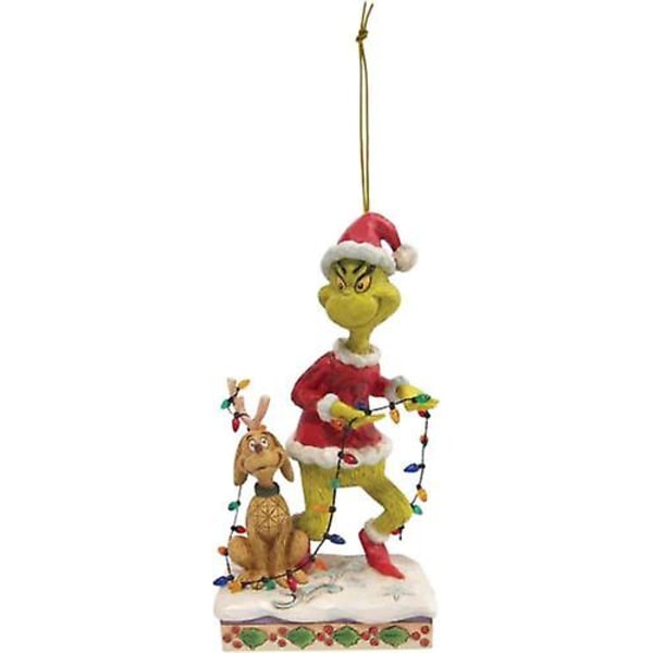 God Jul Grinch Ornament Julgran Hängande Dekoration Figur Hänge -sz.11977 Style 3