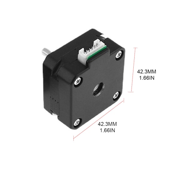 Nema17 Stepper Motor Bipolar 42 Motor 4 Ledningskabel med Kabel 17HS4023 1.0A Motor for CNC XYZ 3D-skriver Tilbehør 0.15 Engine with XH line