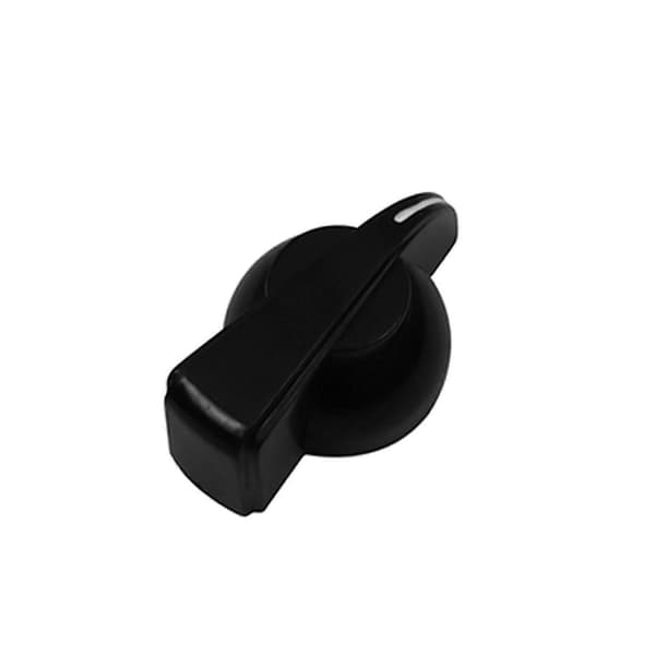 6 st Kycklinghuvud-rattar Effektpedal Förstärkare Rattar Plast Gitarr Volymkontroll Tonrattar Gitarr Ersättningsdelar Vit Black