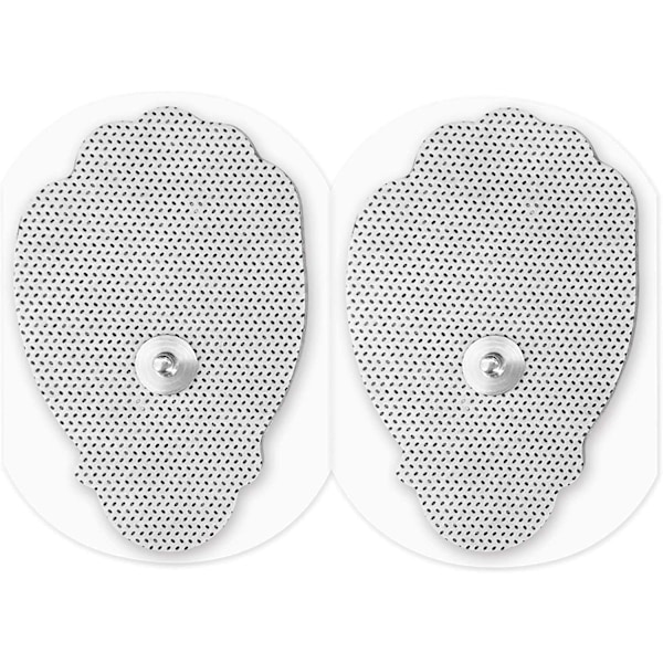 Easy@home Tens Machine Pads 16 2\"x3\" Återanvändbara självhäftande elektrod TENS Pads Ersättning för TENS Elektronisk pulsmassager i handform