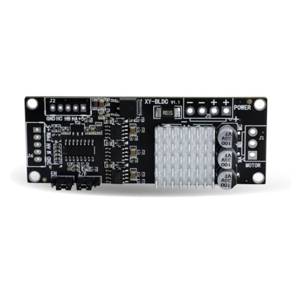 XY-BLDC DC 12-30V 200W Trefas DC Borstlös med Hall Motor Controller Modul PWM Motordrivkort Framåt Back
