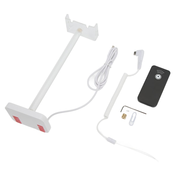 Anti-tyveri sikkerhed Bluetooth headset display stand med opladning 100dB alarm til butik center