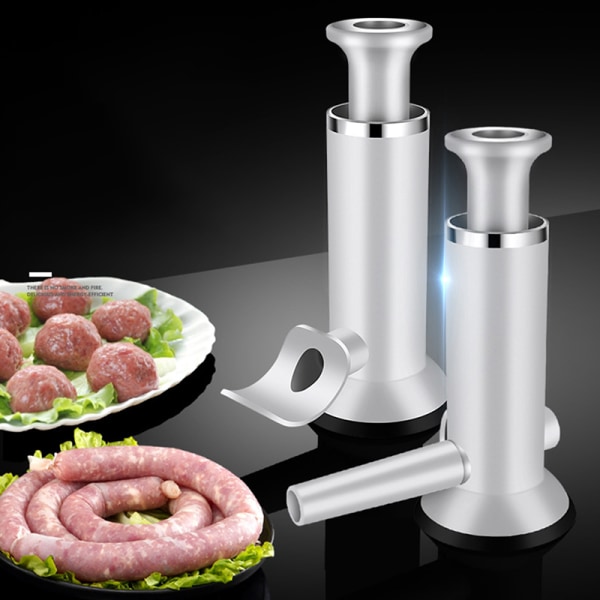 Pølse koger Frikadelle maker Pølse stuffer Dobbelt brug 22.5*9.5CM