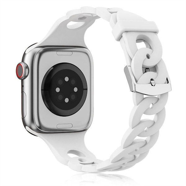 Mjukt armband VIT FÖR 38/40/41MM FÖR vit white For 38/40/41mm-For 38/40/41mm