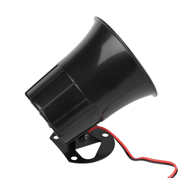 DC12V 15W kablet alarm Højlydt signalhorn med beslag til hjemmealarm