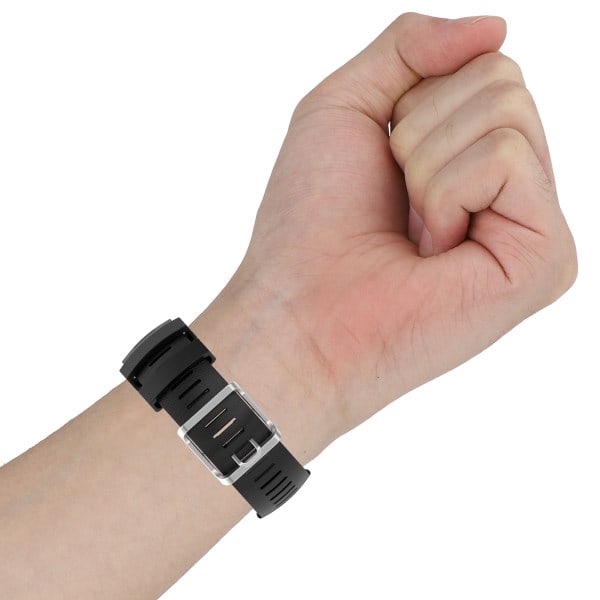 Polar M200 silikonearmbånd sort
