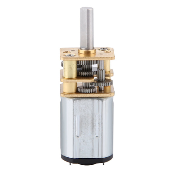 Uusi N20 DC3V 6V 12V 50-2000RPM nopeudenvaihdemoottori metallivaihteistolla