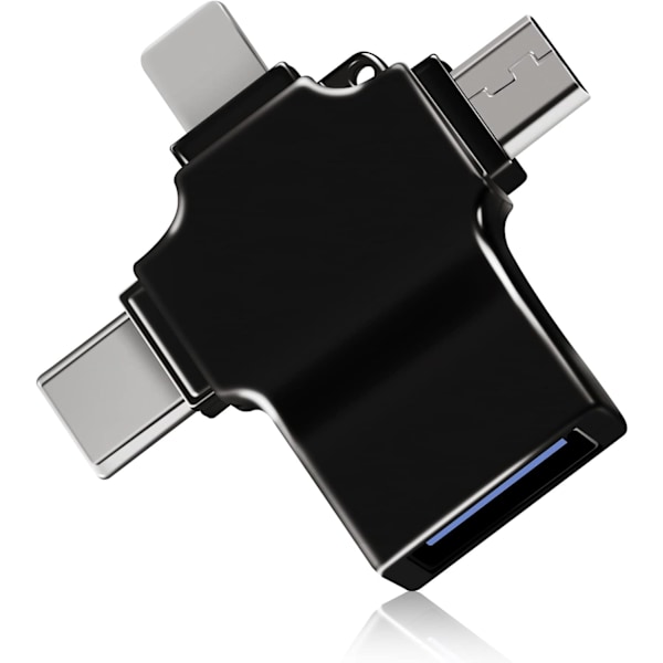 OTG USB 3 til Universal Adapter, Micro/USB C til USB 3.0 Adapter