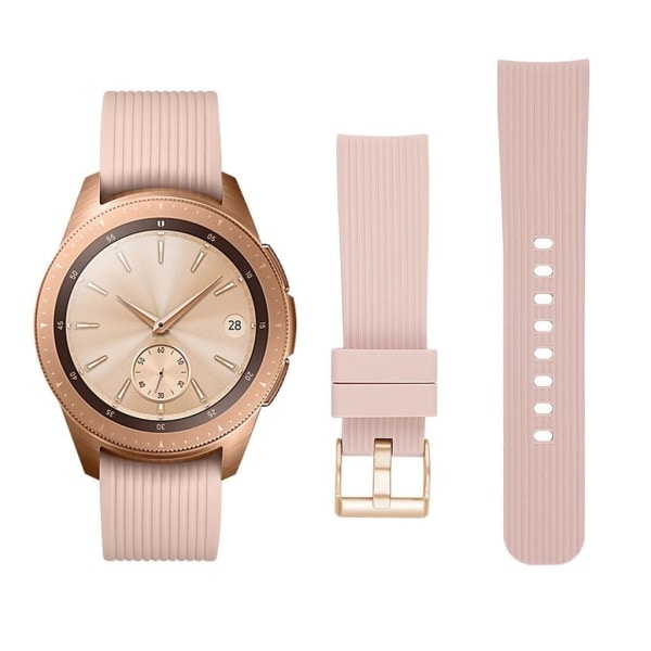 Ranneke Samsung Galaxy Watch 42 mm - vaaleanpunainen - S