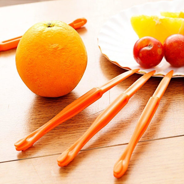 Apelsin- och Citrusskalare, Köksredskap Säker Plast Enkel Frukt