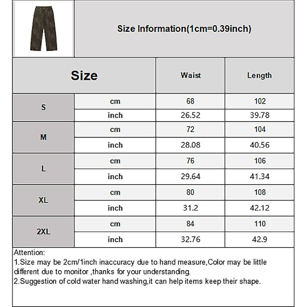 Brun Leopard Jeans Dame Jeans Bukser Dame Oversize Bukser med brede ben leopard print leopard print 2XL