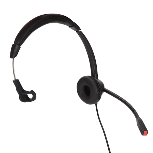 Telefon headset volymjustering mikrofon mute monaural 2,5 mm affärsheadset för callcenter telemarketing